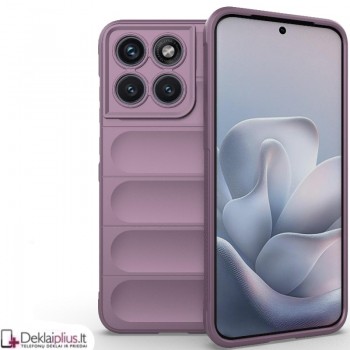 Magic Shield guminis dėklas - violetinis (Motorola Edge 70 Fusion)